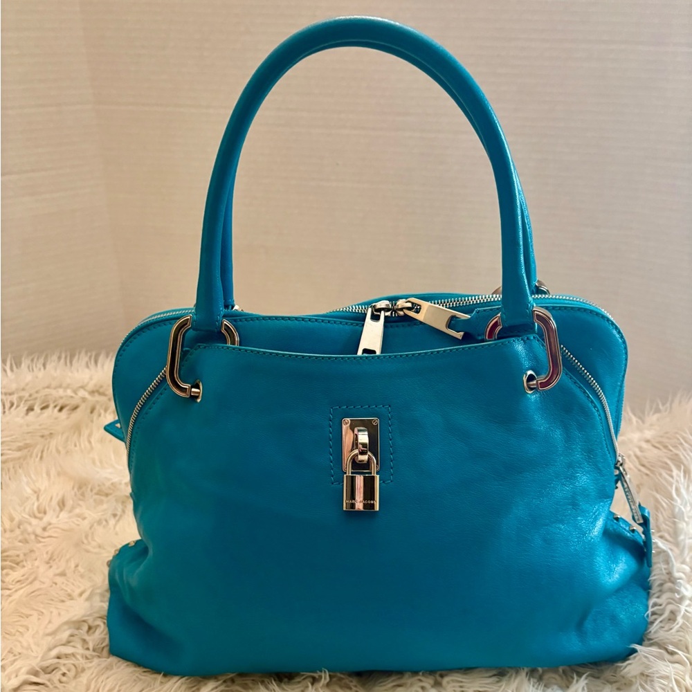 Marc Jacobs Paradise Rio Leather Tote Authentic!